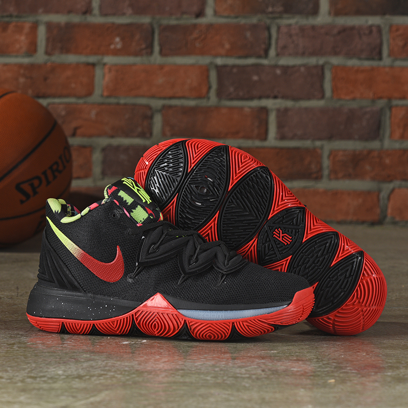 New Nike Kyrie 5 Black Red Green Shoes